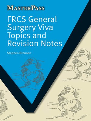 cover image of FRCS General Surgery Viva Topics and Revision Notes